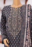 Premium Daily Wear by HZ Textiles Embroidered Lawn Suit Unstitched 3 Piece PDW - 3313 Vol 04