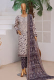 Premium Daily Wear by HZ Textiles Embroidered Lawn Suit Unstitched 3 Piece PDW - 3330 D Vol 06