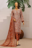 Premium Daily Wear by HZ Textiles Embroidered Lawn Suit Unstitched 3 Piece PDW - 3330 F Vol 06