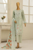 Premium by HZ Textiles Embroidered Lawn Suit Unstitched 3 Piece PEC-1231