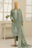 Premium by HZ Textiles Embroidered Lawn Suit Unstitched 3 Piece PEC-1234