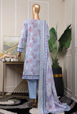 Premium by HZ Textiles Embroidered Lawn Suit Unstitched 3 Piece PEC-527 V-06 - Summer Collection