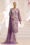 Platinum Floral by HZ Textiles Digital Printed Lawn Suit Unstitched 3 Piece PFC - 3228