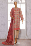 Printed Khaddar Suit Unstitched 3 Piece - PKC - 3077