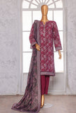 Printed Khaddar Suit Unstitched 3 Piece - PKC - 3079
