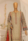 3 Piece Unstitched - Khaddar Premium Embroidered - PKE-01