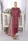 Khaddar by HZ Textiles Embroidered Khaddar Suit Unstitched 3 Piece - PKE-208 - Winter Collection