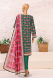 Premium Khaddar by HZ Textiles Printed Khaddar Suit Unstitched 3 Piece - PKP-3011 - Winter Collection