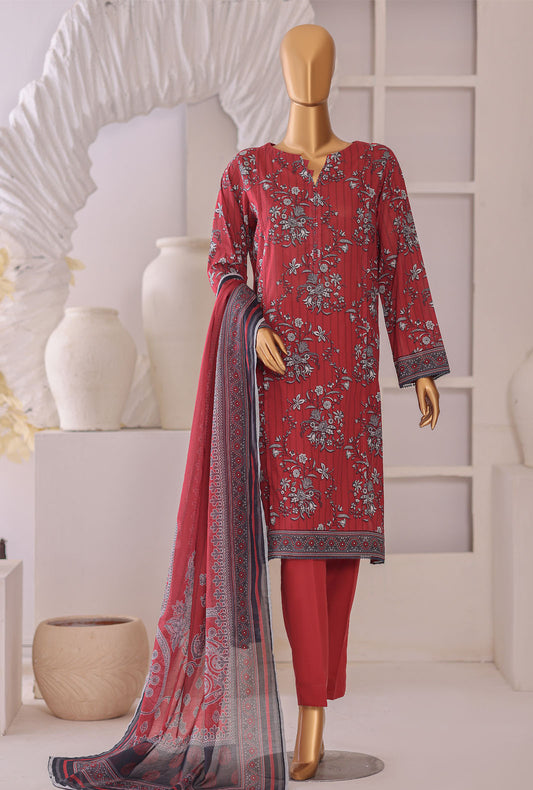 Platinum by HZ Textiles Digital Printed Lawn Suit Unstitched 3 Piece PPC - 1193