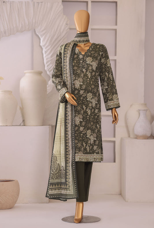 Platinum by HZ Textiles Digital Printed Lawn Suit Unstitched 3 Piece PPC - 1194