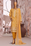 Premium Venice by HZ Textiles Printed Cotton Suit Unstitched 3 Piece PVE-708 - Winter Collection