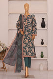 Summer Shades by HZ Textiles Digital Printed Lawn Suit Unstitched 3 Piece SPC - 1310