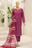 Summer Shades by HZ Textiles Digital Printed Lawn Suit Unstitched 3 Piece SPC - 1315