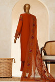 Muse by HZ Textiles Printed Suit Cotton Stitched 3 Piece SSE-204 Rust Vol-03