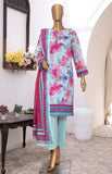 Vital Prints by HZ Textiles Digital Printed Lawn Suit Unstitched 3 Piece VP-102 - Summer Collection
