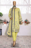 Vital Prints by HZ Textiles Digital Printed Lawn Suit Unstitched 3 Piece VP-107 - Summer Collection