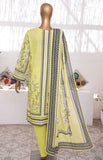 Vital Prints by HZ Textiles Digital Printed Lawn Suit Unstitched 3 Piece VP-107 - Summer Collection