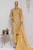 3 Piece Stitched - Dhagakari Digital Printed lawn Suit -PEL-708