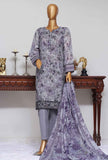 3 Piece Stitched - Dhagakari Digital Printed lawn Suit -PEL-710