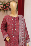 Vital by HZ Textiles Embroidered Lawn Suit Unstitched 3 Piece VEC - 04