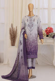 Virsa by HZ Textiles Embroidered Lawn Suit Unstitched 3 Piece VEC - 1208