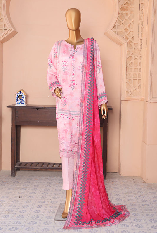 Vogue by HZ Textiles Embroidered Viscose Suit Unstitched 3 Piece - VFC-1329 - Winter Collection