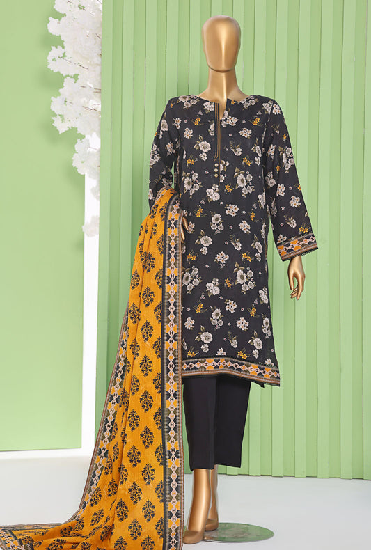 Vogue by HZ Textiles Printed Viscose Suit Unstitched 3 Piece VFC-1401 Vol-02 - Winter Collection