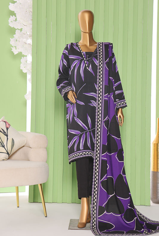 Vogue by HZ Textiles Printed Viscose Suit Unstitched 3 Piece VFC-1404 Vol-02 - Winter Collection