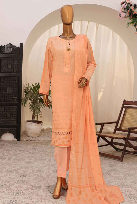 Valencia by HZ Textiles Embroidered Jacquard Suit Unstitched 3 Piece VJ-03 Vol-02 - Summer Collection