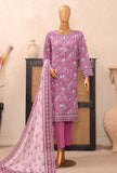Vital Printed Slub Lawn Unstitched Suit by HZ Textiles VP - 03
