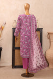 Vital Printed Slub Lawn Unstitched Suit by HZ Textiles VP - 03