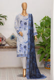 Vital Prints by HZ Textiles Digital Printed Lawn Suit Unstitched 3 Piece VP-04 - Summer Collection