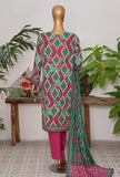 Vital Prints by HZ Textiles Digital Printed Lawn Suit Unstitched 3 Piece VP-09 - Summer Collection