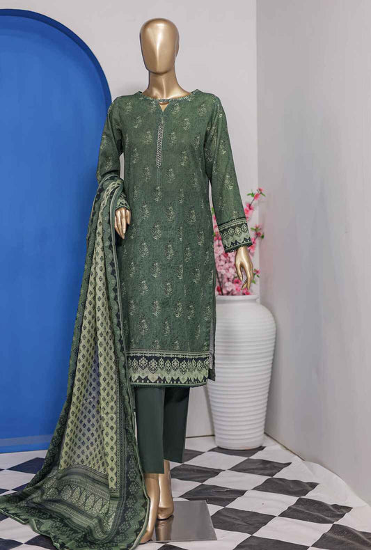 3 Piece Stitched - Vital Prints Digital Printed Suit - PNL-406