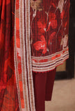 Vital Printed Slub Lawn Unstitched Suit by HZ Textiles VP - 10 - A