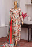 Viscose Twill by HZ Textiles Printed Viscose Suit Unstitched 3 Piece VT - 5035 Vol 01