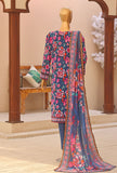 Zouq by Hz Textiles Embroidered Lawn Suit Unstitched 3 Piece ZEC-3168