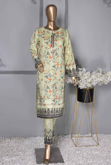 2 Piece Unstitched - Floral Vibes Co-Ords Printed Lawn Suit - FVC-1003 Vol 03