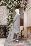 3 Piece Stitched Dobby Printed Suit