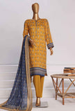 3 Piece Unstitched - Platinum Digital Printed Lawn Suit - PPC-171