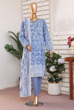 Premium Lawnkari by HZ Textiles Embroidered Lawn Suit Unstitched 3 Piece PLK-1025 - Summer Collection
