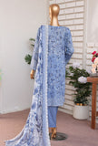 Premium Lawnkari by HZ Textiles Embroidered Lawn Suit Unstitched 3 Piece PLK-1025 - Summer Collection