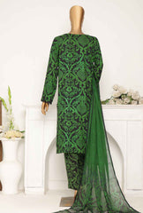 3 Piece Unstitched - Digital Printed Linen Suit - LWP-1121