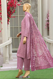 Royal Needlework Luxe by HZ Textiles Embroidered Satin Suit Unstitched 3 Piece 01