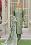 Royal Needlework Luxe by HZ Textiles Embroidered Satin Suit Unstitched 3 Piece 03