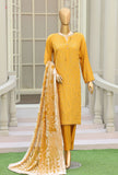 Royal Needlework Luxe by HZ Textiles Embroidered Satin Suit Unstitched 3 Piece 05