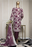 Premium Lawnkari by HZ Textiles Embroidered Lawn Suit Unstitched 3 Piece PLK-1029 - Summer Collection