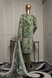 Premium Lawnkari by HZ Textiles Embroidered Lawn Suit Unstitched 3 Piece PLK-1031 - Summer Collection