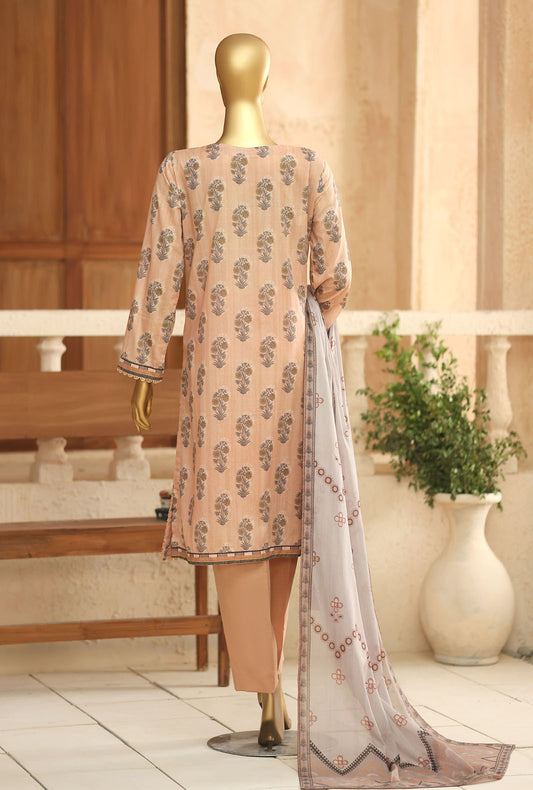 Asasa by HZ Textiles Digital Printed Lawn Suit Unstitched 3 Piece AEC - 1289