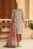 Asasa by HZ Textiles Digital Printed Lawn Suit Unstitched 3 Piece AEC - 1290